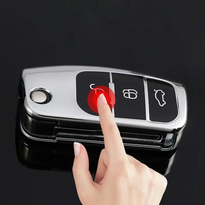 Enhanced Auto Shell TPU Car Key Cover