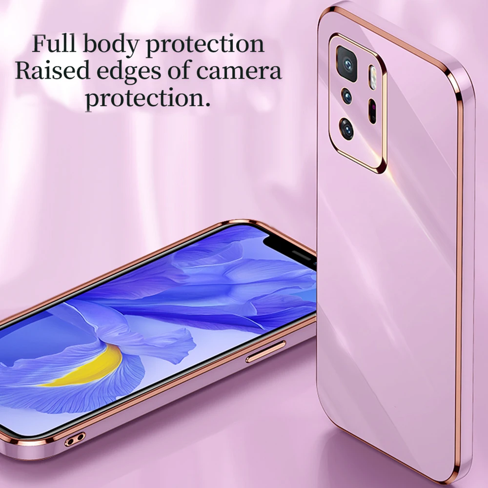 Custodia ad anello quadrato di lusso per Xiaomi Redmi Note 10 11 Pro Max Plus 10S Cover Redmi 10 Note 10 Pro 4G 5G Bag in silicone_voghion.com