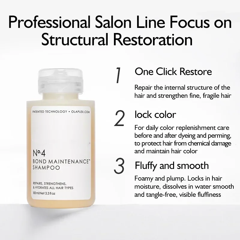 오리지널 헤어 마스크, 손상된 두피, 샴푸 컨디셔너, 헤어 오일 리페어, 헤어 케어 제품, 100 mlNO.1, 2, 3, 4, 5, 6, 7/8