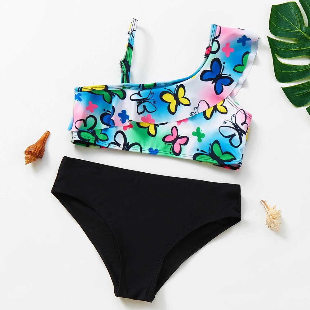 Children Swimsuit 3~12Year Girls Swimsuit Kids Swimwear Kids Bikini Sets Children swimwear Beach wear