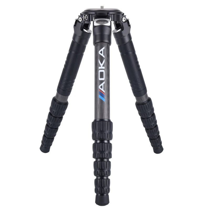 Universal Professional Heavy Duty High Load Capacity 35kgs Portable Systematic Stativ Carbon Fiber Big Tripod