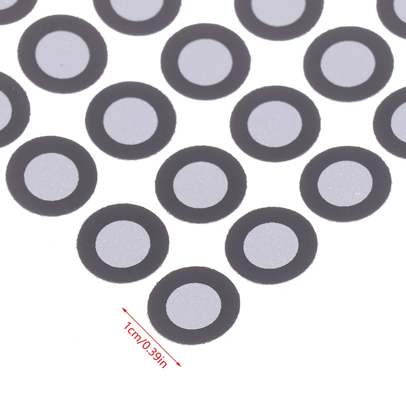5 Sheets 3D Scanning Reflective Stickers Reference Point Positioning Targets Diffuse Reflection Marking Stickers 3d scanner