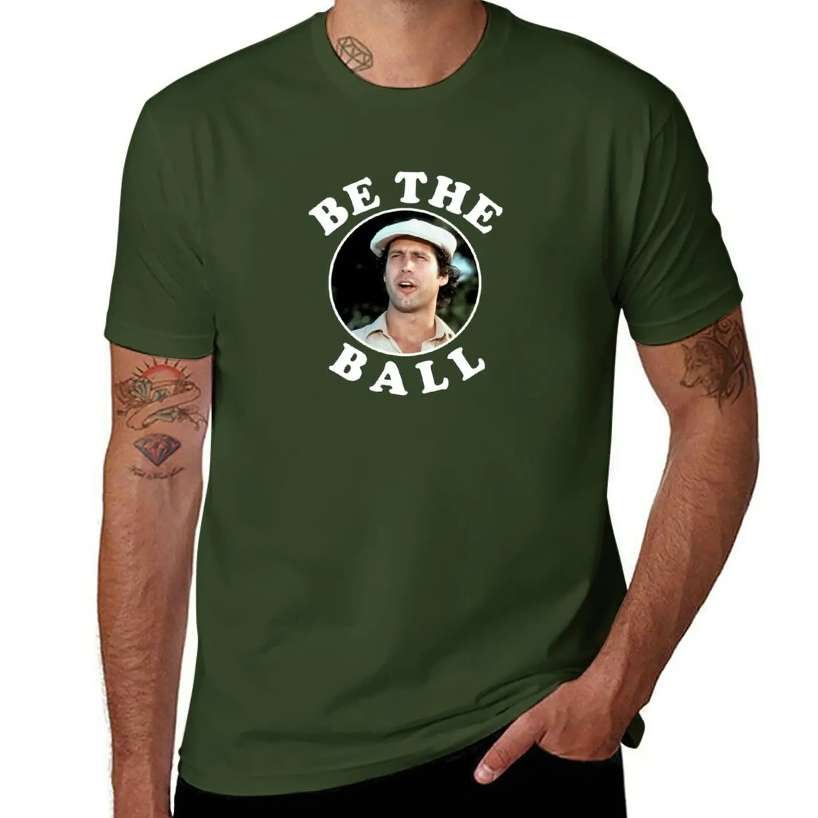 

Be The Ball T-Shirt quick drying sports fans cute clothes men clothings
