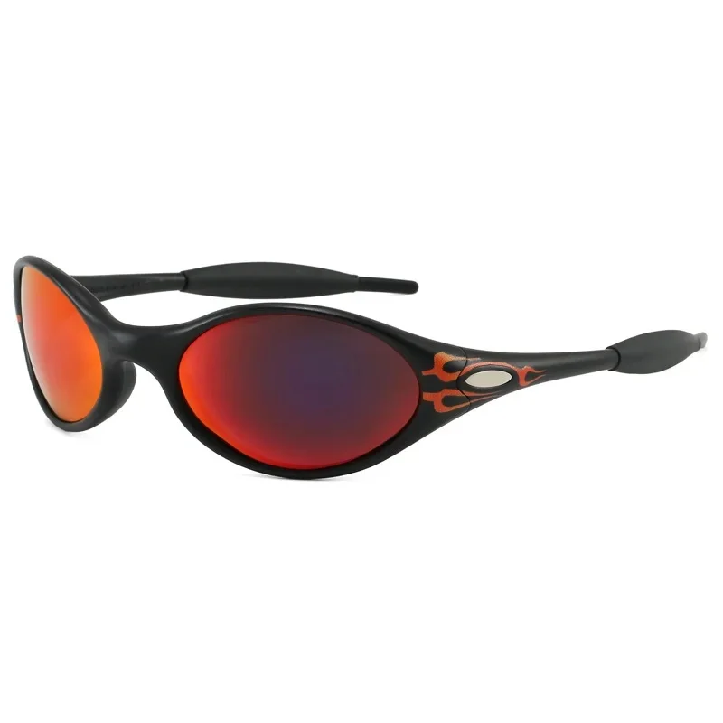 Black frame orange pattern REVO black and red