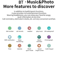 T168 Wireless Calling Smart Watch Make Answer Call Full Touch Sport Fitness SmartWatch For Women Men - Image 3