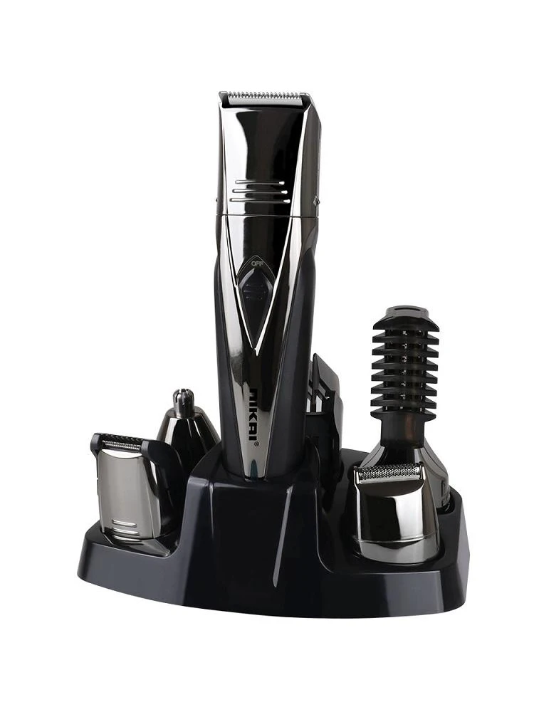 Description Picture 2 of item10 in1 Grooming set hair&beard trimmer for men waterproof electric shaver facial& body groomer eyebrow nose ear hair clipper