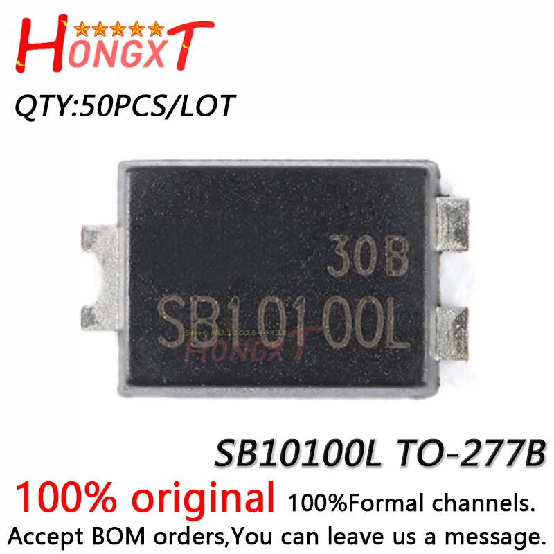 

50PCS MDD SB10100L TO-277B 100V/10A. Чипсет