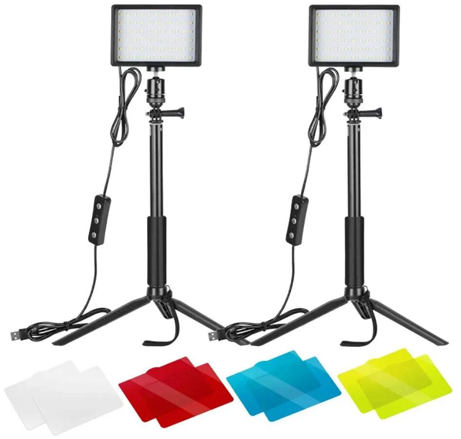 Fill Light Multi-Light Source VLOG Camera Video Color Card Color Three Primary Flat Panel USB Charging