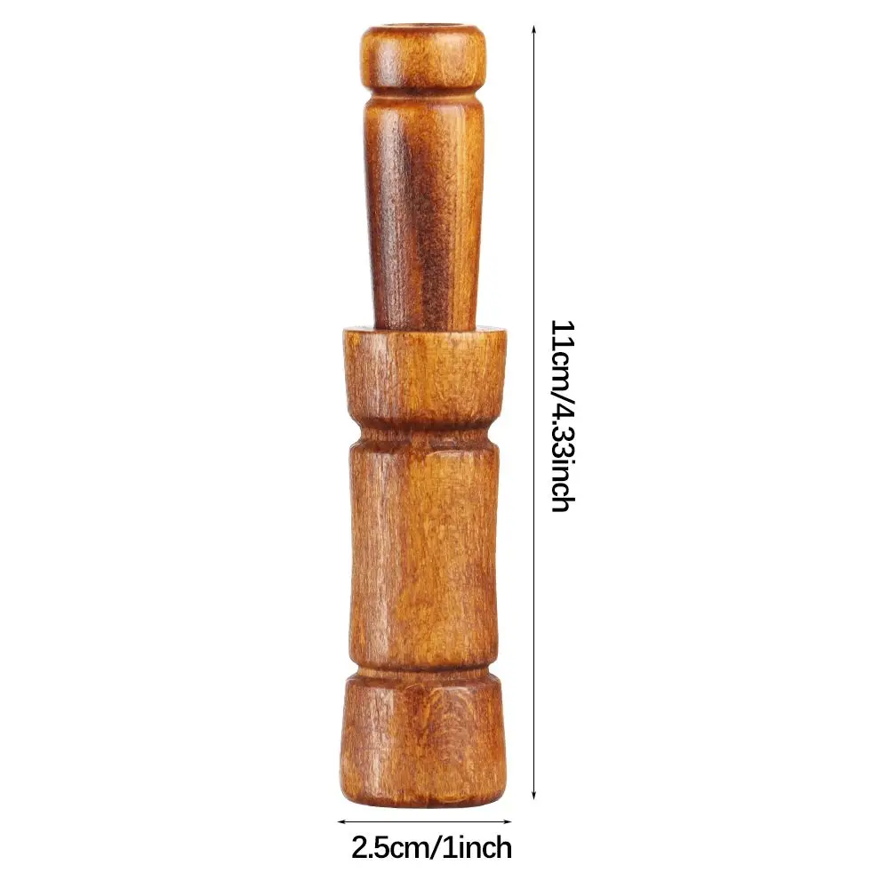 Wooden Whistle Whistle Lures for Hunting All Ducks Mallard Duck Commander to Call Duck Loud Outdoor Realistic Sound Call