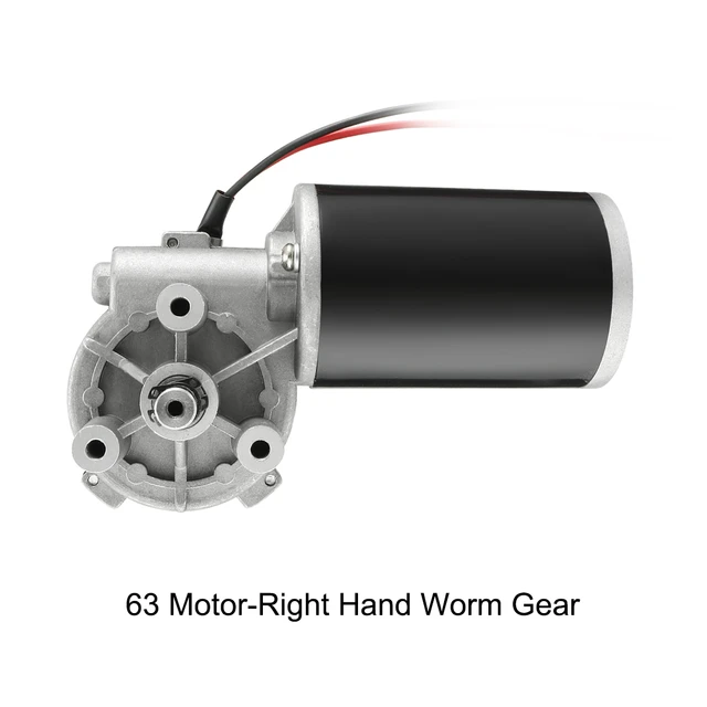 150 W DC Worm Gear Motor, 12V/24V/48V