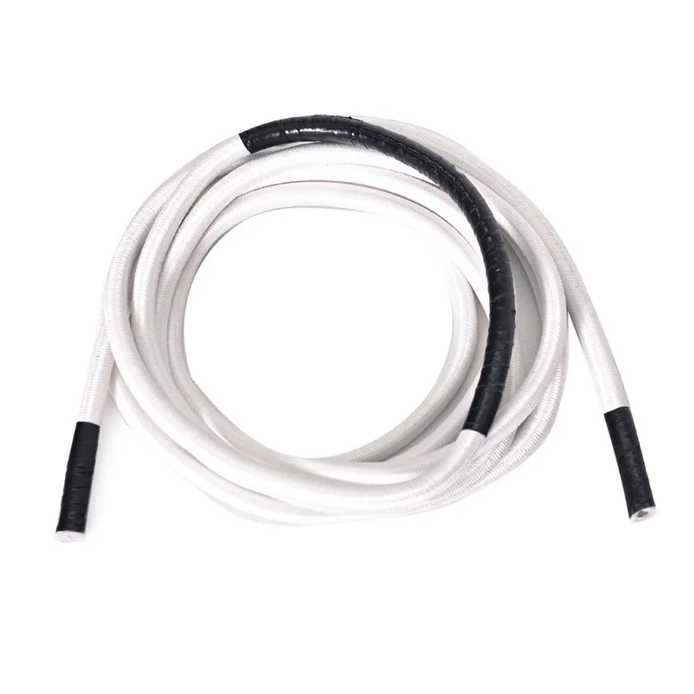Home Fitness Water Resistance Rowing Machine Accessories Folding Rowing Machine Tension Rope Elastic Rope Black/White