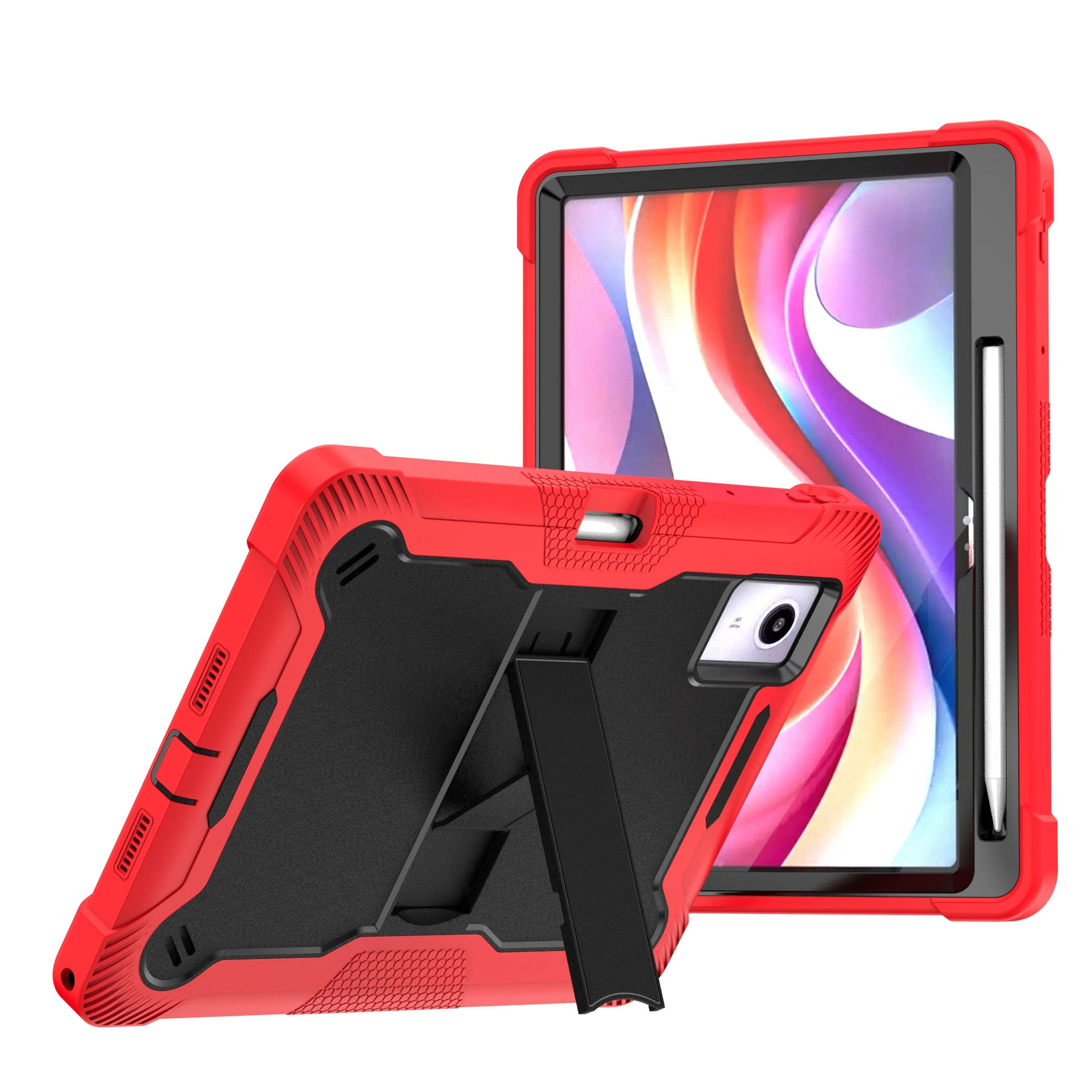 Heavy Duty Protective Tablet Stand Cover with Pen Slot
