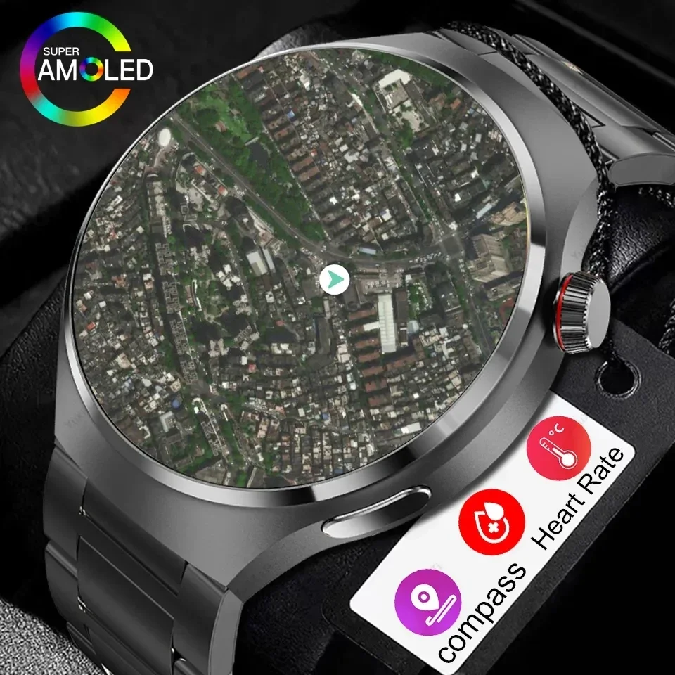 

2023 New For Smart Watch Men Original GT4 Pro 454*454HD Screen Heart Rate Bluetooth Call IP68 Waterproof NFC SmartWatches
