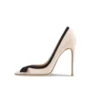 High Heels Sexy Prom Mixed Colors Women Pumps Ladies Stiletto Suede Designer Elegant Office Shoe 4