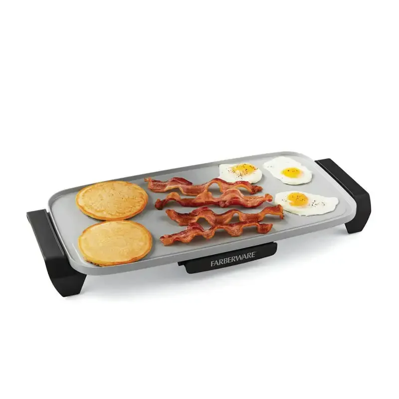 

inch Ceramic Coating Griddle, Gray, Nonstick, New