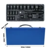 22 pcs ratchet wrench set , air cannon socket combination, durable repair tool set, car repair toolbox 10mm-32mm 2