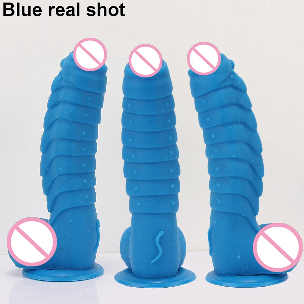 Ribbed Dildo