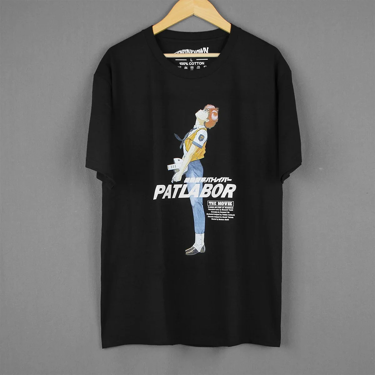 

Mobile Police Patlabor T-Shirt Japanese Anime The Wolf Brigade Men's Clothing Short Sleeve Summer Cotton Tee Shirt