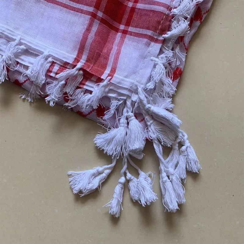 Keffiyeh Scarf Shemagh Desert Keffiyeh Head Neck Scarf Military Shemagh Desert Arab Wrap Arab Turban Muslim Hijab