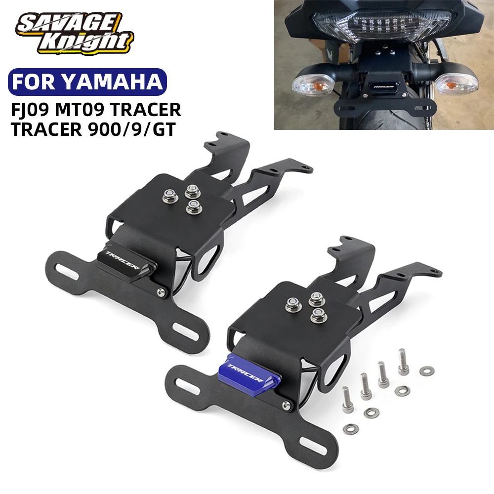 Per Yamaha Mt07 Mt09 Tracer 900/9/Gt Tracer 700/7/Gt Porta Targa Tracer 900 9 700 7 Fender Eliminator Accessori Moto
