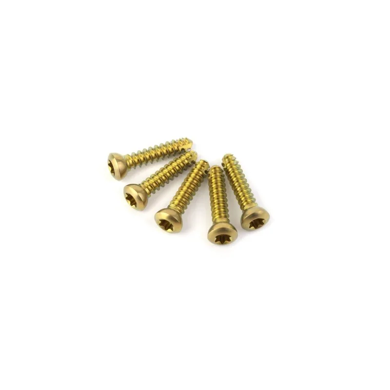 Veterinary Surgical Instruments 2.4mm Titanium Star Drive Self-tapping Cortical Screw Veterinary Pets Mascotas Orthopedic Surgical Implant Instruments