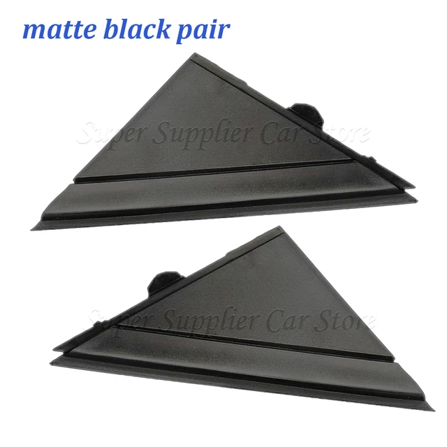 Set Copribandiere Specchietti Fiat 500 2012-2019 | Nero Lucido | Sinistra E Destra | Resistente Alle Intemperie - Foto 2