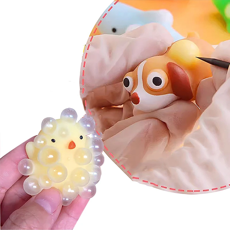 Animal Stress Relief Toys Stress Reliever Peach Pimple Popping Pressure Relief Prank Toys For Adults And Kids Birthday Toys 4