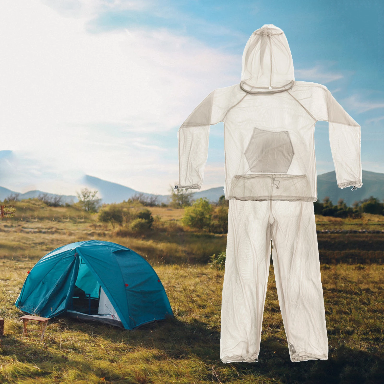 Mosquito Net Suit, Breathable Lightweight for Gardening, Hiking
