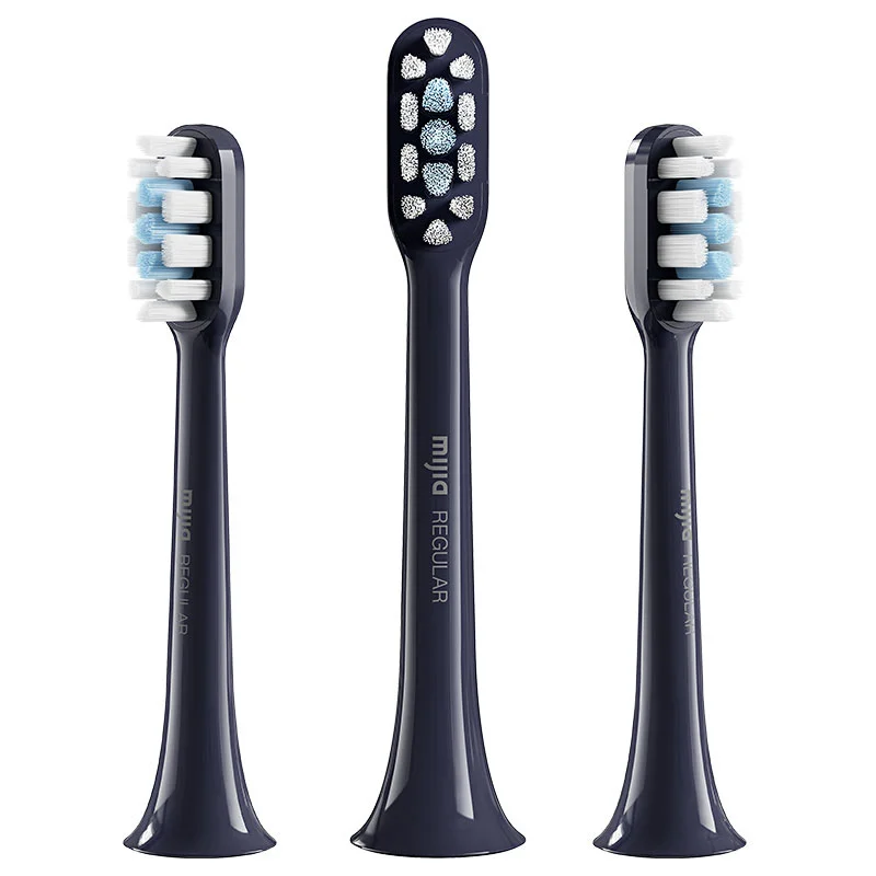 3pcs/6pcs 오리지널 MIJIA T302 소닉 칫솔 헤드 치아 브러쉬 교체 헤드 소닉 구강 위생 Mi Oral Clean