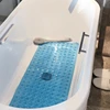 non-slip bathtub mat shower mat  with drain holes and suction cups machine washable household bathroom shower carpet bathroom 4
