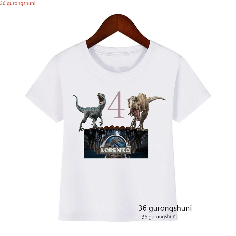 Summer Jurassic Park Birthday T Shirts 
