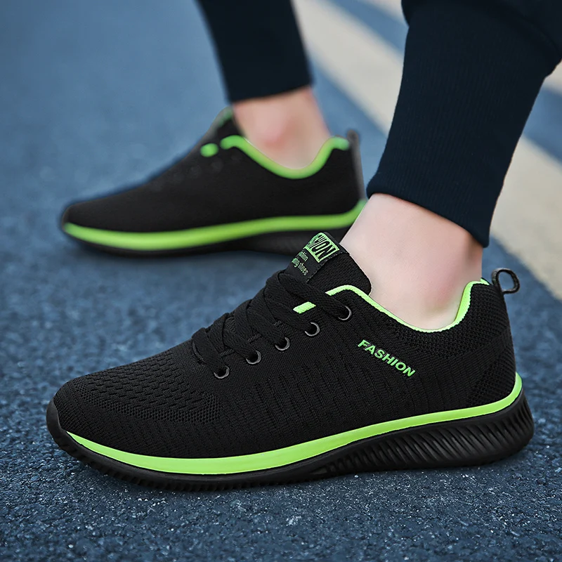 

Shoes for Men Sneakers Summer Casual Running Shoes Mesh Light Breathable 2022 New Hot Sale Athletic Walking Gym Shoes Plus Size
