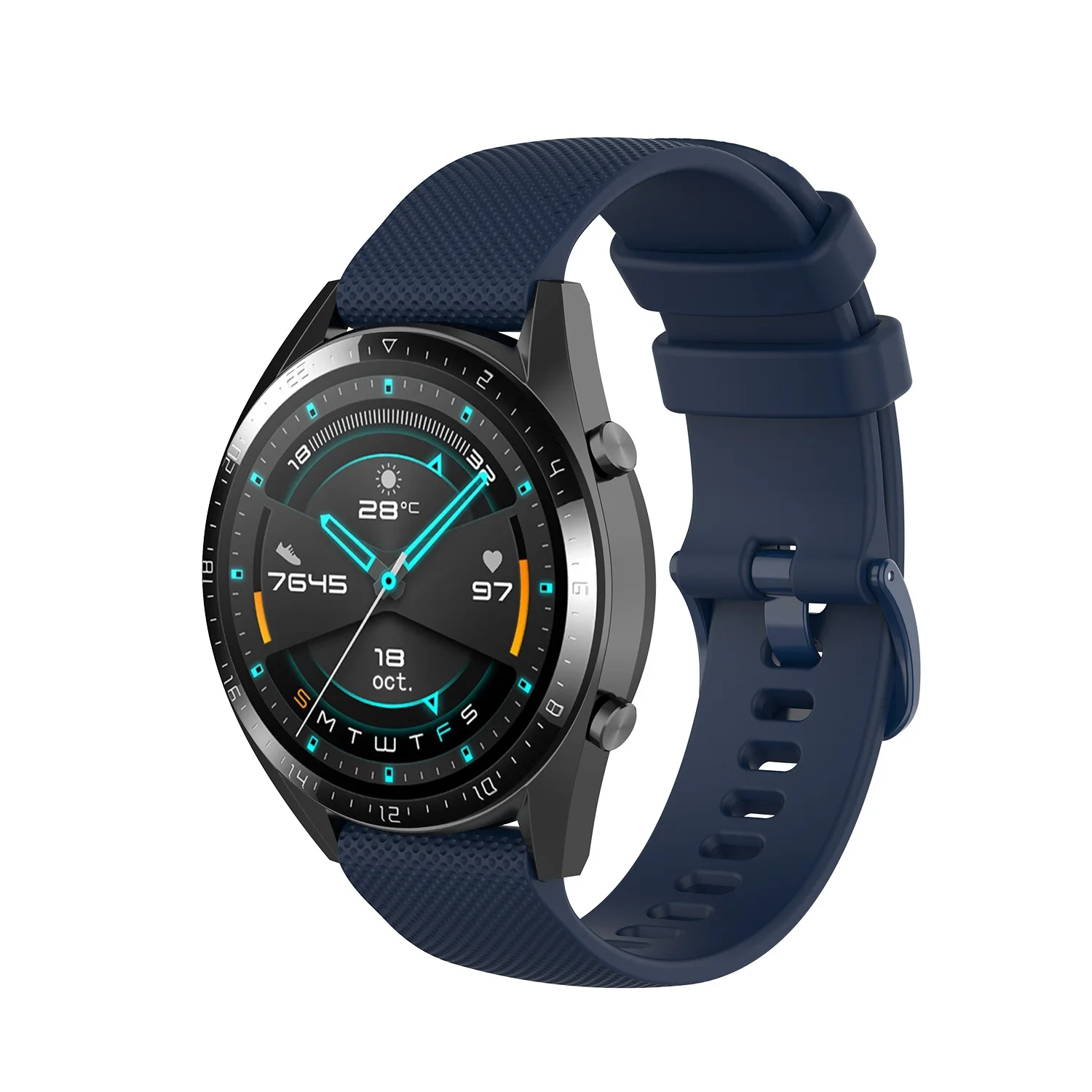 Versatile Silicone Watch Strap - Premium Adjustable Band Bracelet