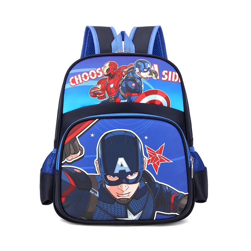 2023 Disney Frozen Kindegarten Bag For Girls Boys Elsa Anna Sophia Spider Man Student Shoulder Orthopedic Backpack Gifts Mochila