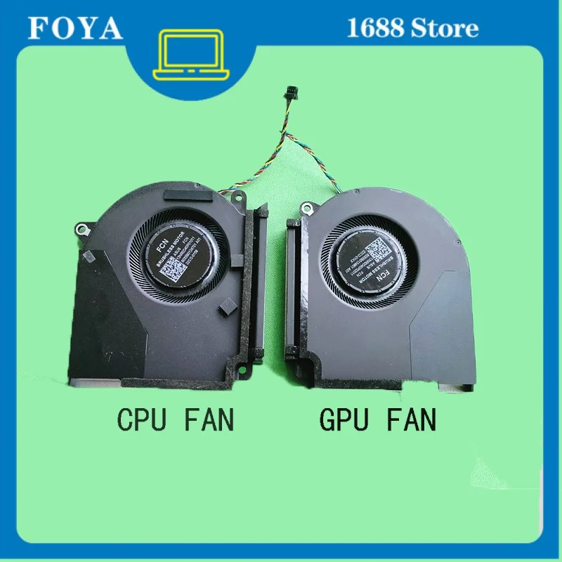 Ventola Di Raffreddamento Gpu Cpu Sostitutiva Per Laptop Per Asus Rog Strix G16 G614Ji G614Jj