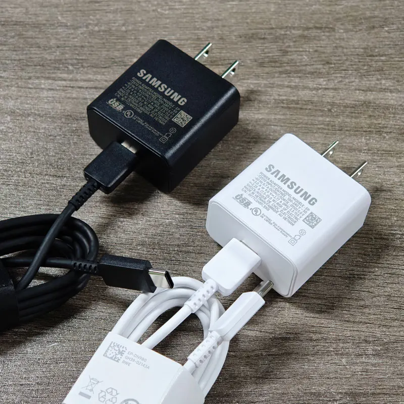 For Samsung A17 A16 A26 A36 A56 A55 A35 A15 25W Charger US Plug PD Super Fast Charge Adapter EP-T2510 For Galaxy S25 S24 S23 S22