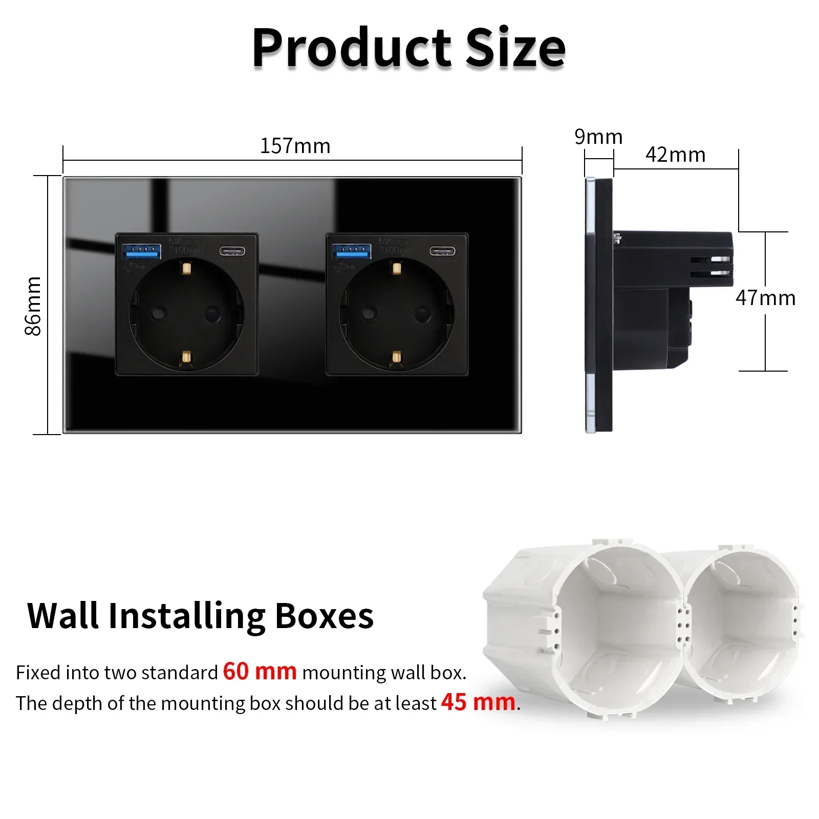 USB socket 2L