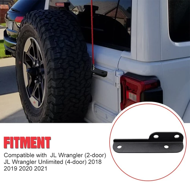 2 Towing Trailer Plug Rear Receiver Hitch For 2018-2023 Jeep Wrangler  JL/JLU - AliExpress