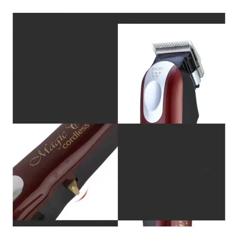Wahl 8148 매직 클립 남성용 전문 헤어 클리퍼, 전기 무선 트리머, 이발사 커팅 머신