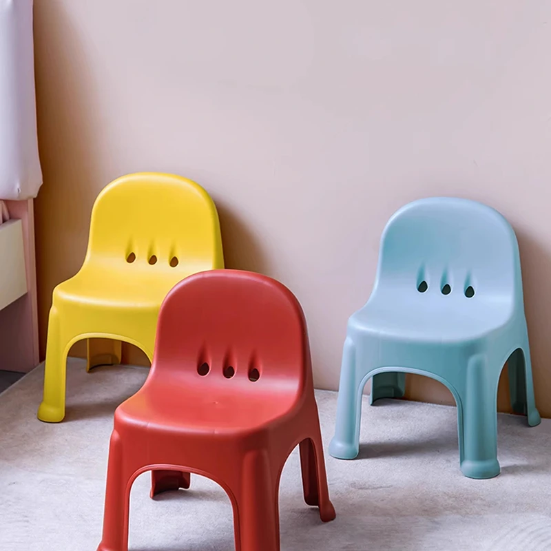Children's Folding Chair Designer Child Room Furniture Wooden Chairs Car Kindergarten Baby Small School Plastic Safety Seats