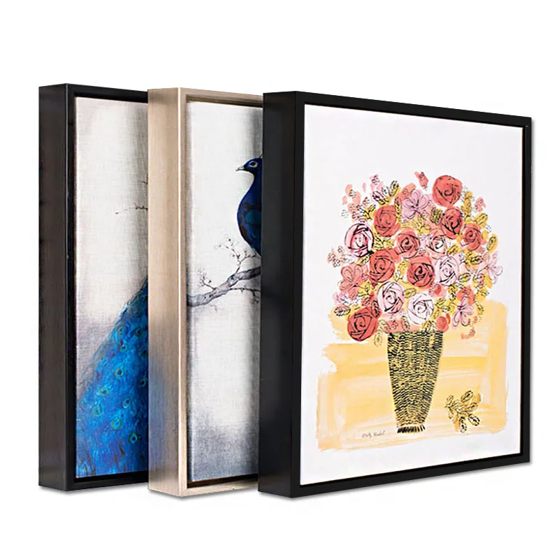 

Square Photo Frame Living Room Modern Resin Canvas Painting Picture Frame Art Display Diamond Marcos Para Fotos Wall Decor