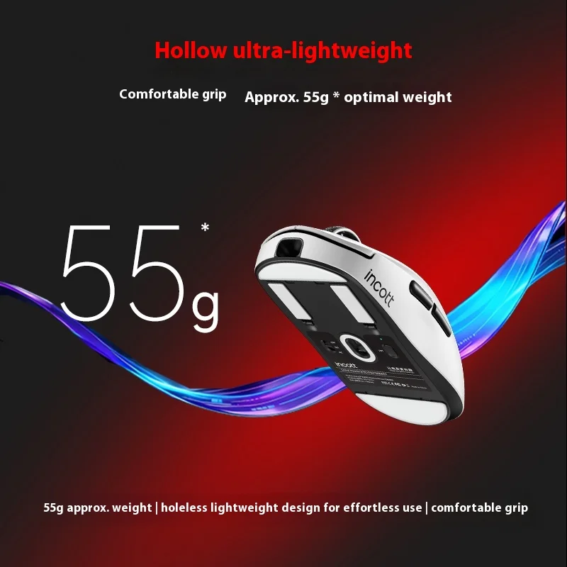 인코트 G23 V2 Se/Pro 마우스 세 가지 모드 8K 핫 스왑 무선 게이밍 마우스 맞춤형 인체공학적 PC 게이머 액세서리 마우스 선물