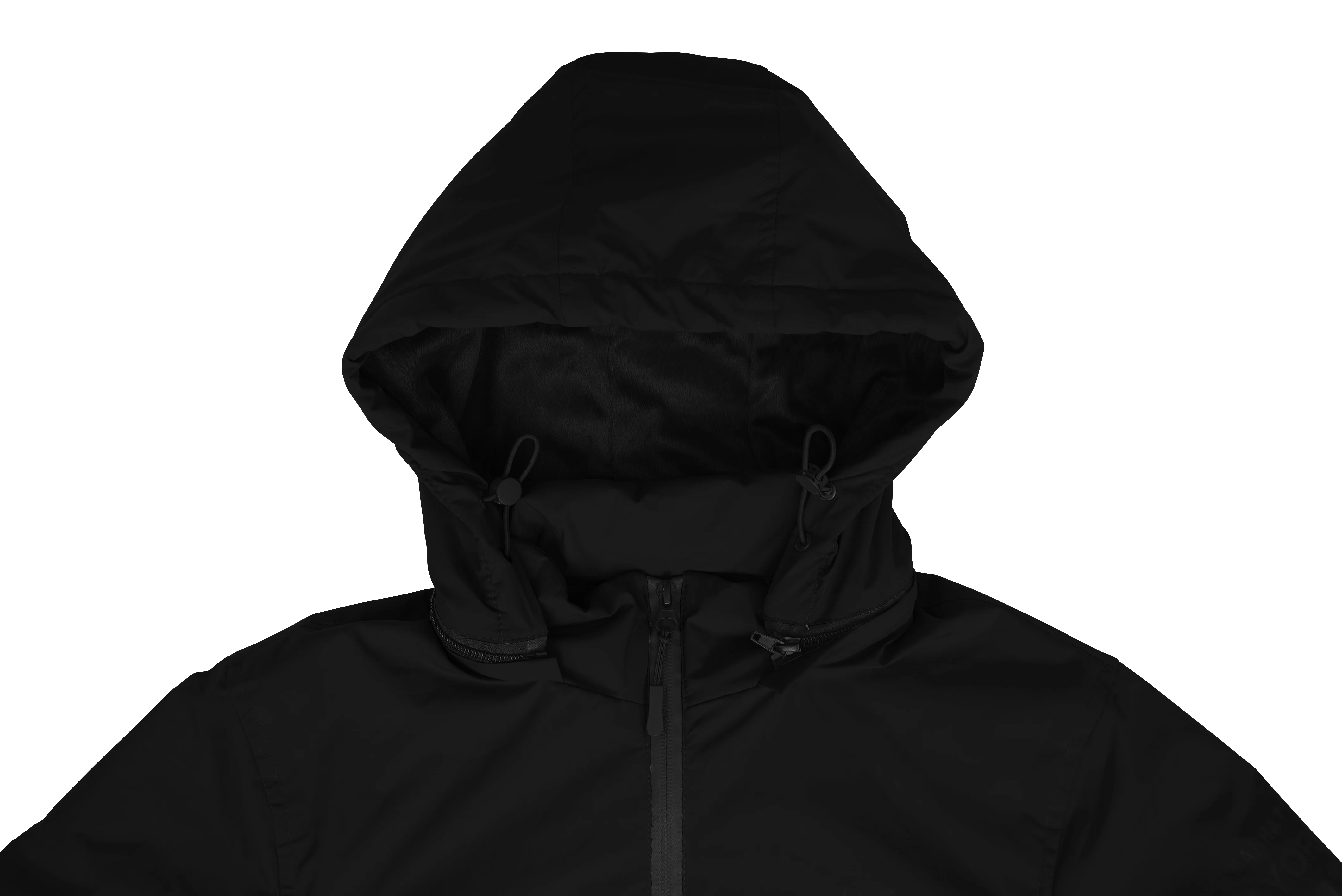 Casual windbreaker lightweight solid color windproof zipper hooded jacket autumn and winter outdoor sport