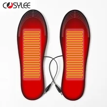 Insoles 가열 USB 전기 발 온난화 패드 피트 따뜻한 패드 매트 겨울 야외 스포츠 난방 Insoles 겨울 따뜻한