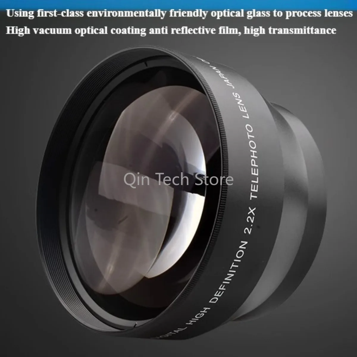 Andoer 420-800mm/1600mm F8.3-16 super téléobjectif zoom pour appareil photo Canon EOS EF