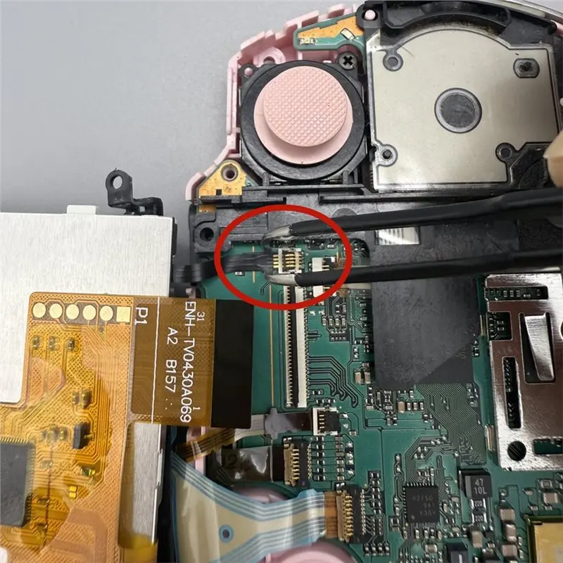  PSP 3000-07G 마더보드용 A77P-IPS LCD 화면 교체 - 도시바 호환 불가