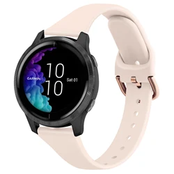 20mm Slim Replacement Watch Strap - Elegant and Versatile Design - GarminMove Luxe (Pink)