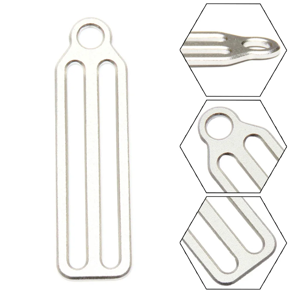 

Скользящая Пряжка 10 г 68*18*2 мм Антикоррозийная легкая для водных видов спорта на открытом воздухе Высокое качество портативная