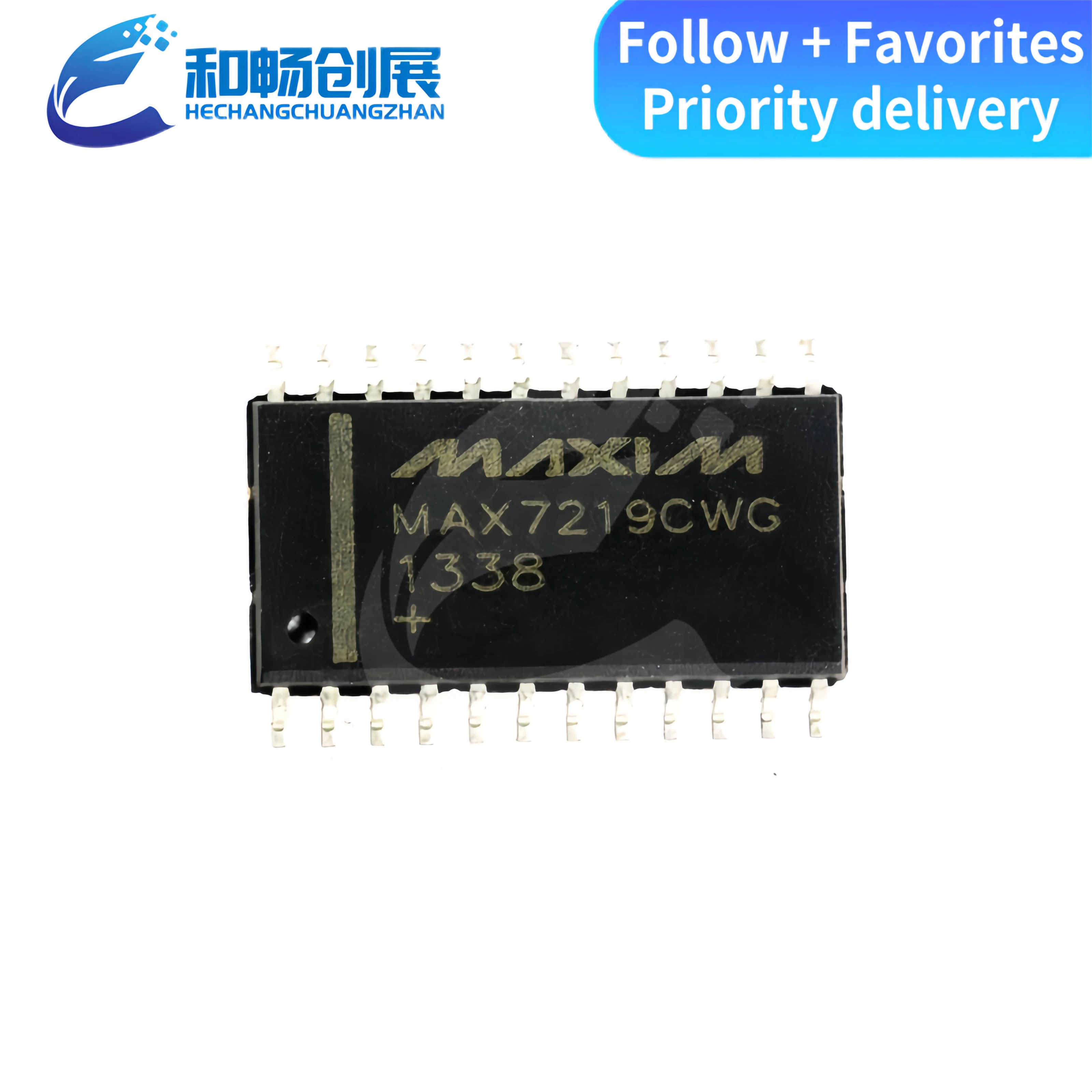 

MAX7219CWG MAX7219 SOP24, дисплей, драйвер, оригинальная деталь