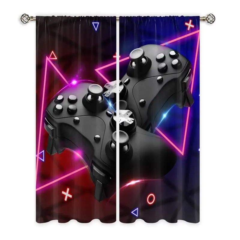 

Water Proof Curtains Game Controller 3D Printed Digital Curtains Blackout Curtains For Kitchen Bedroom Window